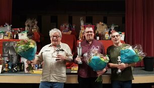 Ben Duchenne winnaar gezellig klaverjasweekend