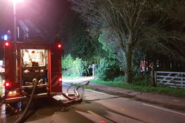 Stolpboerderij verloren gegaan bij brand in Wieringerwaard