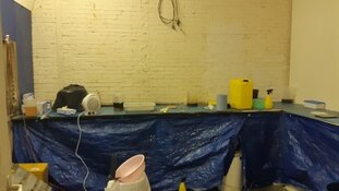 Inval drugslab en woning