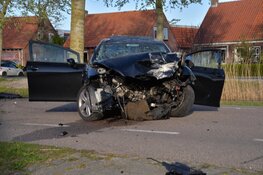 Automobilist ernstig gewond bij ongeval Breezand