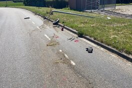 Gewonde bij eenzijdig ongeval Anna Paulowna