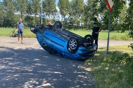 Gewonde bij eenzijdig ongeval Anna Paulowna