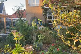 Brand in voormalig schoolgebouw Den Oever