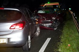 Drie auto&#39;s betrokken bij ongeluk Hippolytushoef, veel hulpdiensten aanwezig