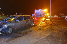 Automobiliste gewond bij ongeval Schagerweg