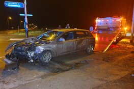 Automobiliste gewond bij ongeval Schagerweg