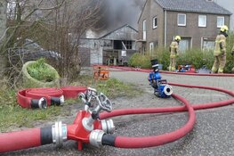 Grote brand in loods Anna Paulowna