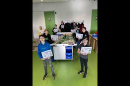 Team Wiringherpeppel wint creativiteitsprijs in First Lego League