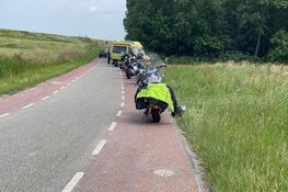 Motorrijder ten val in Wieringerwerf