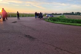 Aanrijding met letsel en veel schade in Breezand