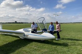 Vrijwilligers de lucht in