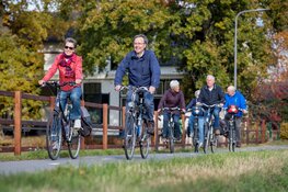 Fietstocht over Wieringen met potje jeu de boules toe