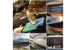 Bootwassen zonder het gebruik van water