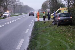 Ongeval met veel schade op N240 bij Slootdorp