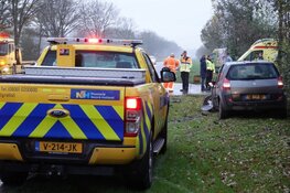 Ongeval met veel schade op N240 bij Slootdorp