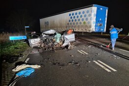 Dodelijk ongeval in Wieringerwerf, weg uren dicht