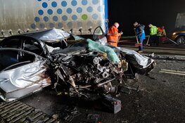 Dodelijk ongeval in Wieringerwerf, weg uren dicht