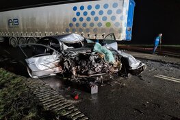 Dodelijk ongeval in Wieringerwerf, weg uren dicht