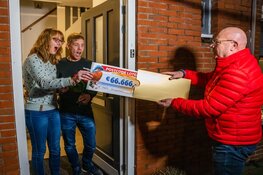 1 miljoen euro van de Postcode Loterij valt in Wieringerwaard