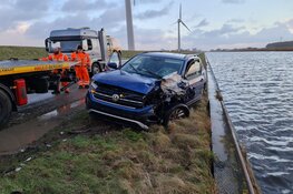 Ongeval op het Jaagpad in Anna Paulowna