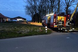 Ontkoppelde vaatwasser zorgt voor brand in loods in Slootdorp