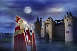 Muiderslot omgetoverd tot Kasteel van Sinterklaas