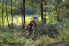 Nieuwe lus bij mountainbikeparcours Dijkgatbos