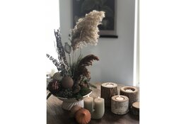 Upcycle Kerst Workshop in De Kas in Hippolytushoef