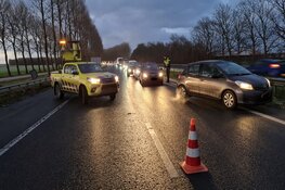 Meerdere ongevallen binnen korte tijd op A7 thv Middenmeer
