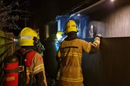 Brand bij woning in Slootdorp