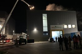 Brand bij energiebedrijf in Middenmeer