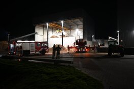 Brand bij energiebedrijf in Middenmeer