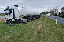 N9 afgesloten na frontale botsing