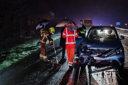 Flinke ravage en gewonde bij ongeval op A7