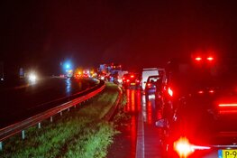 Flinke ravage en gewonde bij ongeval op A7