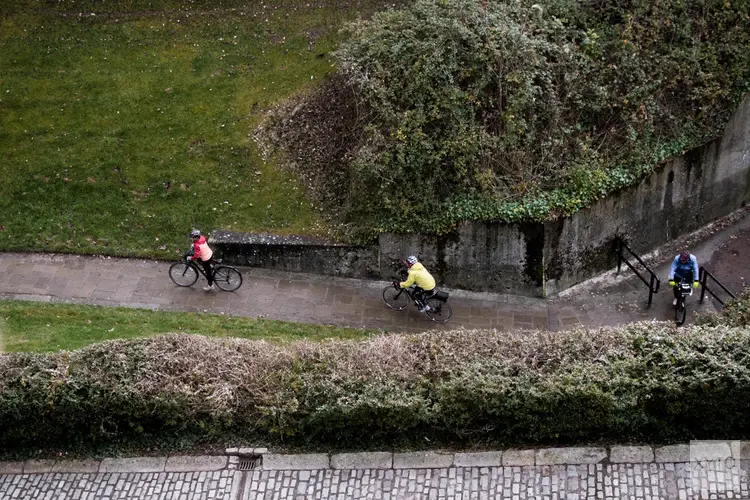 Koude handen tijdens het fietsen