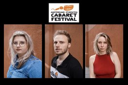 Finalistentour Amsterdams Studenten Cabaret Festival in Scagon De Luxe