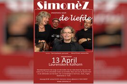 SimonèZ met ‘Onderweg naar de Liefde’ Theaterconcert