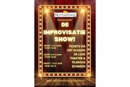 Theaterschool Schagen met ’De Improvisatie Show’  in Scagon De Luxe