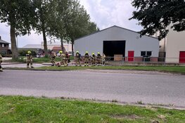 Brand bij zadenbedrijf in Middenmeer