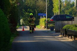 Gaslek aan Normerlaan in Hippolytushoef