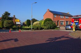 Gaslek aan Normerlaan in Hippolytushoef
