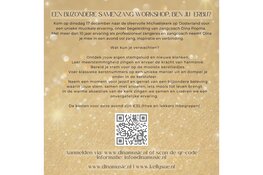 Betoverende Kerstsfeer tijdens Samen Zang Workshop op 17 december