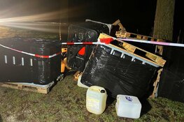 Mogelijk drugsafval aangetroffen in Wieringerwerf