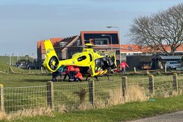 Traumahelikopter in Den Oever opgeroepen voor medische situatie
