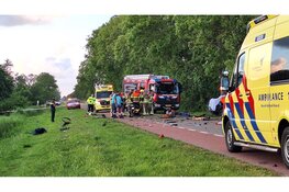 Gewonden en flinke ravage na ernstig ongeval in Wieringerwerf