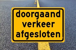N99 gesloten in beide richtingen van 7 november tot en met 8 december