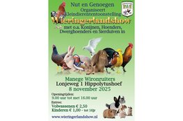 29e editie van de Kleindierenshow: De Wieringerlandshow