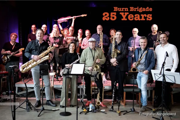 Bigband Burn Brigade biedt avontuurlijke Jazz in Scagon De Luxe
