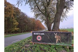 Campagne ‘Rij niet te wild’ van start rondom Robbenoord- en Dijkgatbos